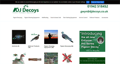 Desktop Screenshot of djdecoys.com